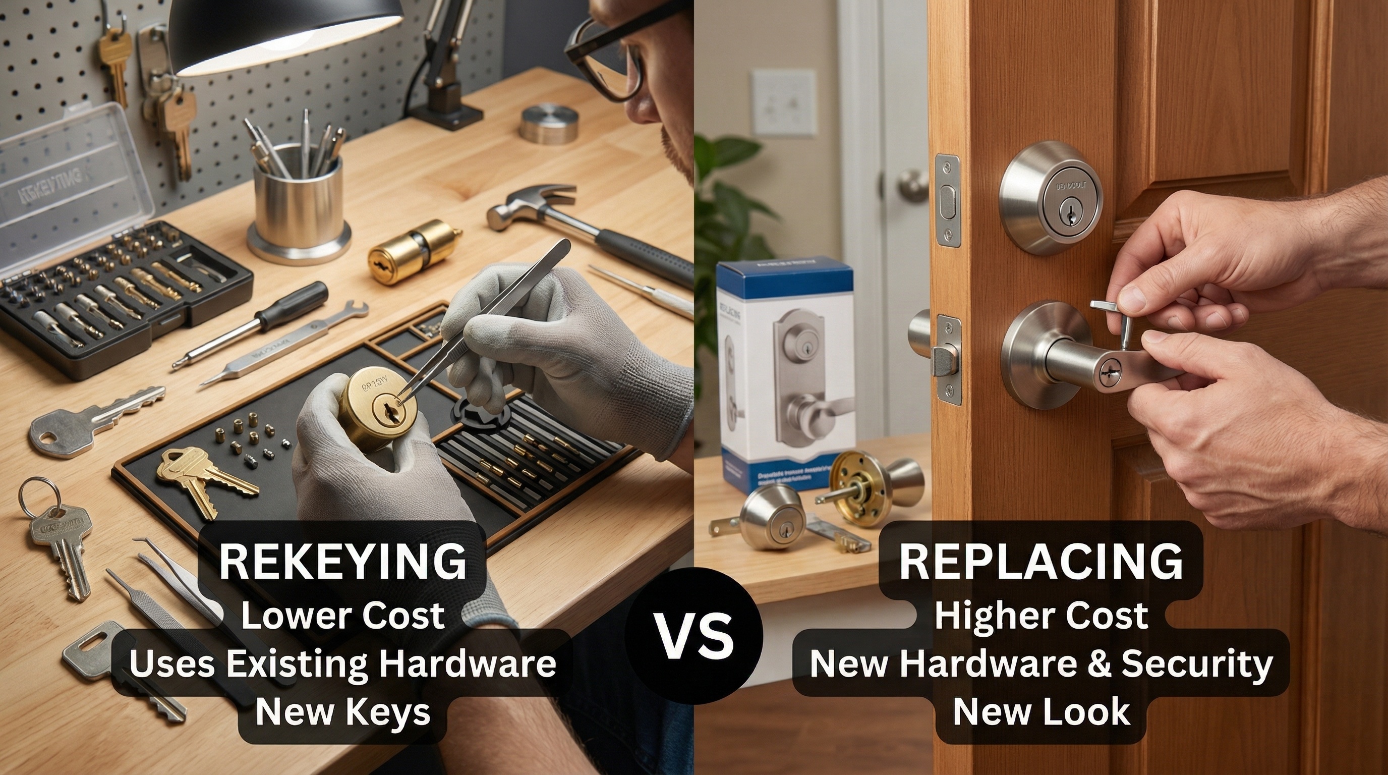 Rekeying vs. Changing Locks