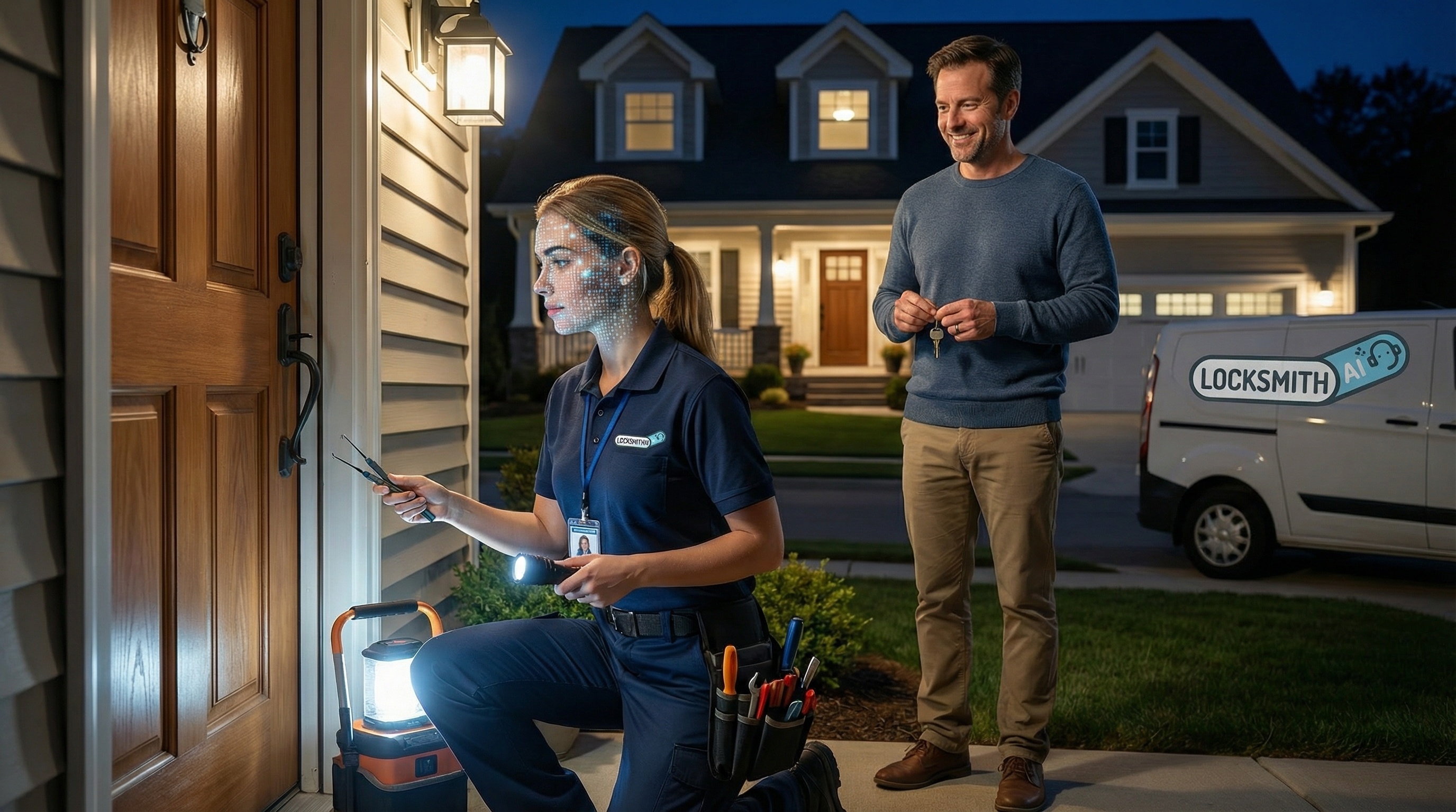 Professional Emergency Locksmith Technician